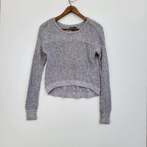 American Eagle Knit Top Gray S